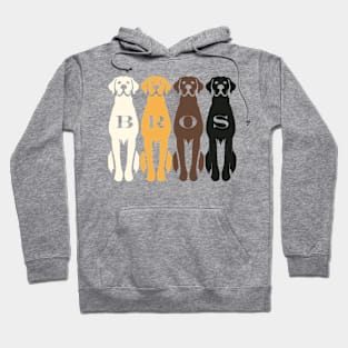 Canine Quartet Bros Hoodie